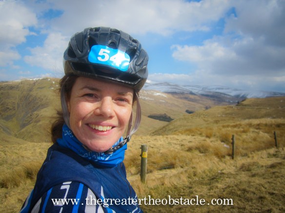Girl on left looking down the valley.